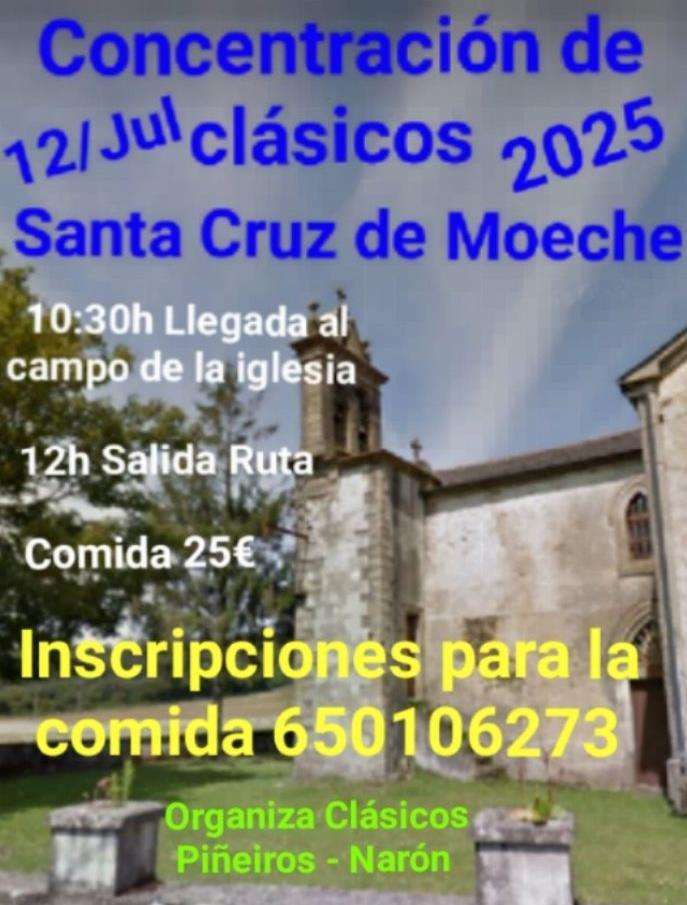 Concentración de Clásicos Santa Cruz de Moeche  (2025)