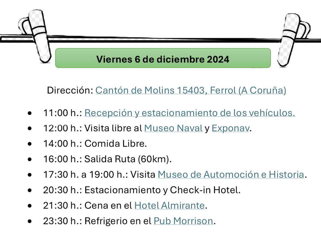 XI Concentración de Escarabajos en Ferrol