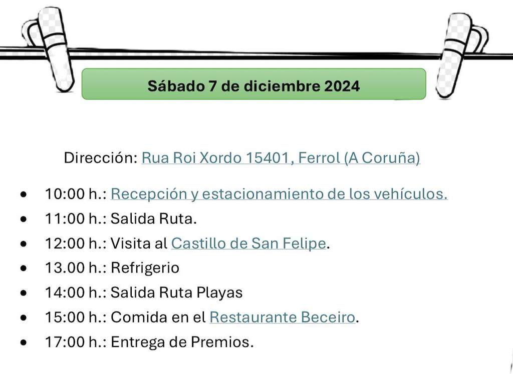 XI Concentración de Escarabajos en Ferrol