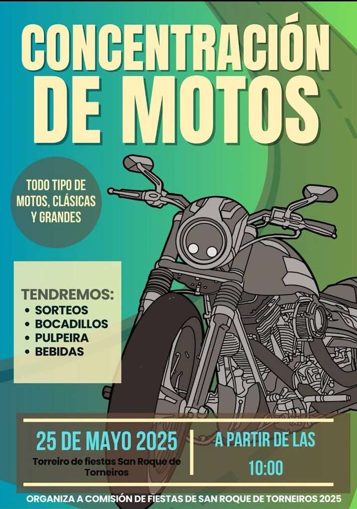 Concentración de Motos de Torneiros (2025) en O Porriño
