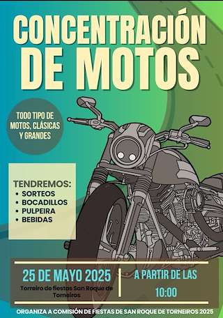 Fechas, información, programa, cartel, imágenes, mapa y ubicación de Concentración de Motos de Torneiros  en  O Porriño