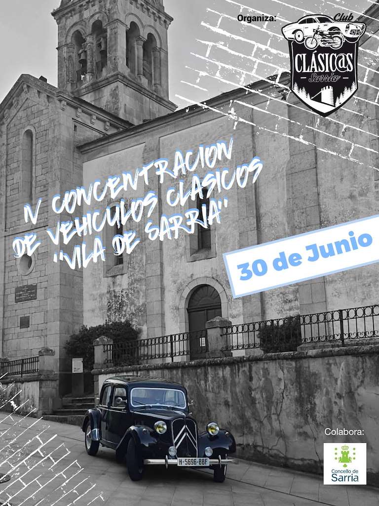 IV Concentración de Vehículos Clásicos en Sarria
