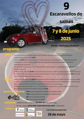 Fechas, información, programa, cartel, imágenes, mapa y ubicación de IX Concentración Escarabellos do Salnés  en  Meaño