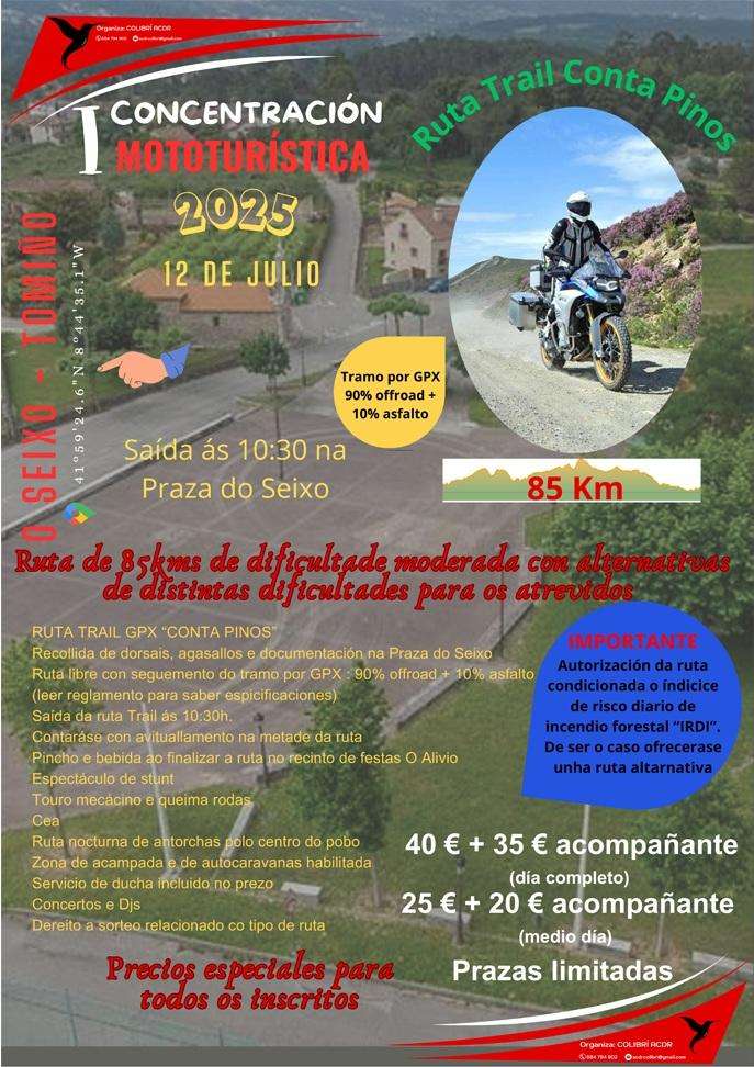 I Concentración Moteira Terras de Tomiño e Florentiña (2025)