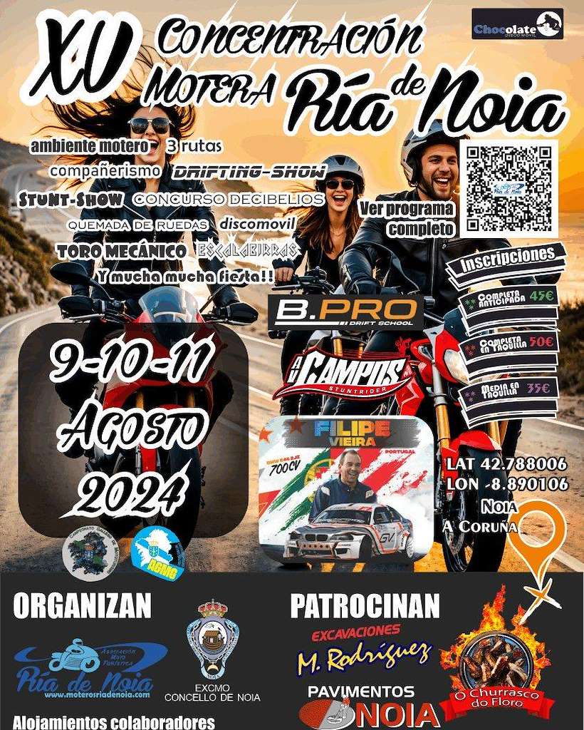 XV Concentración Motera Ría de Noia