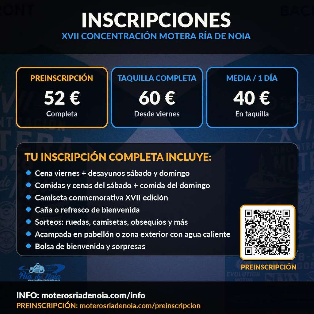 XVII Concentración Motera Ría de Noia