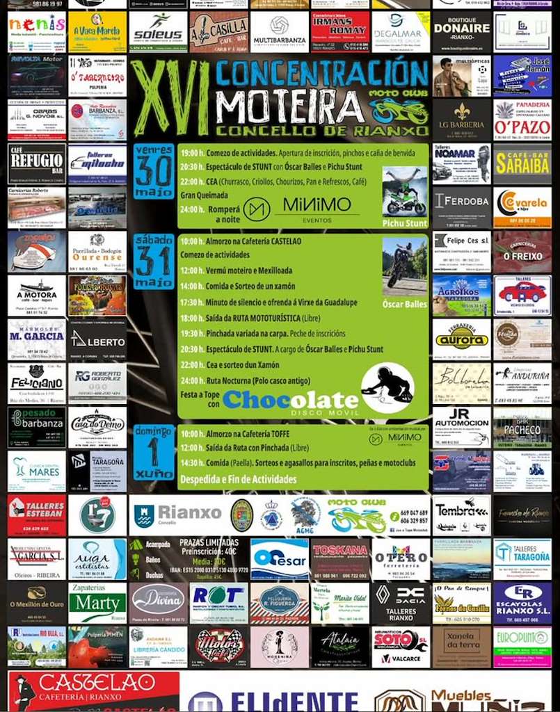 XVI Concentración Motera en Rianxo
