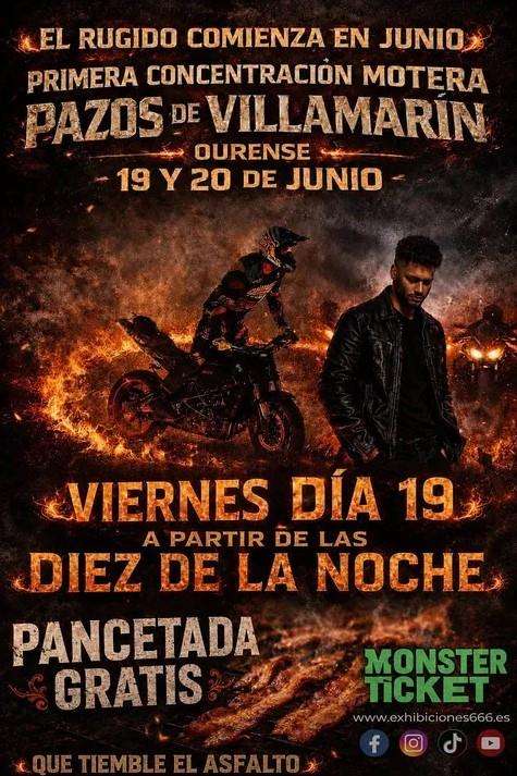 I Concentración Motera en Vilamarín