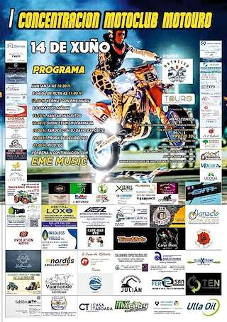 Fechas, información, programa, cartel, imágenes, mapa y ubicación de I Concentración Motoclub Motouro