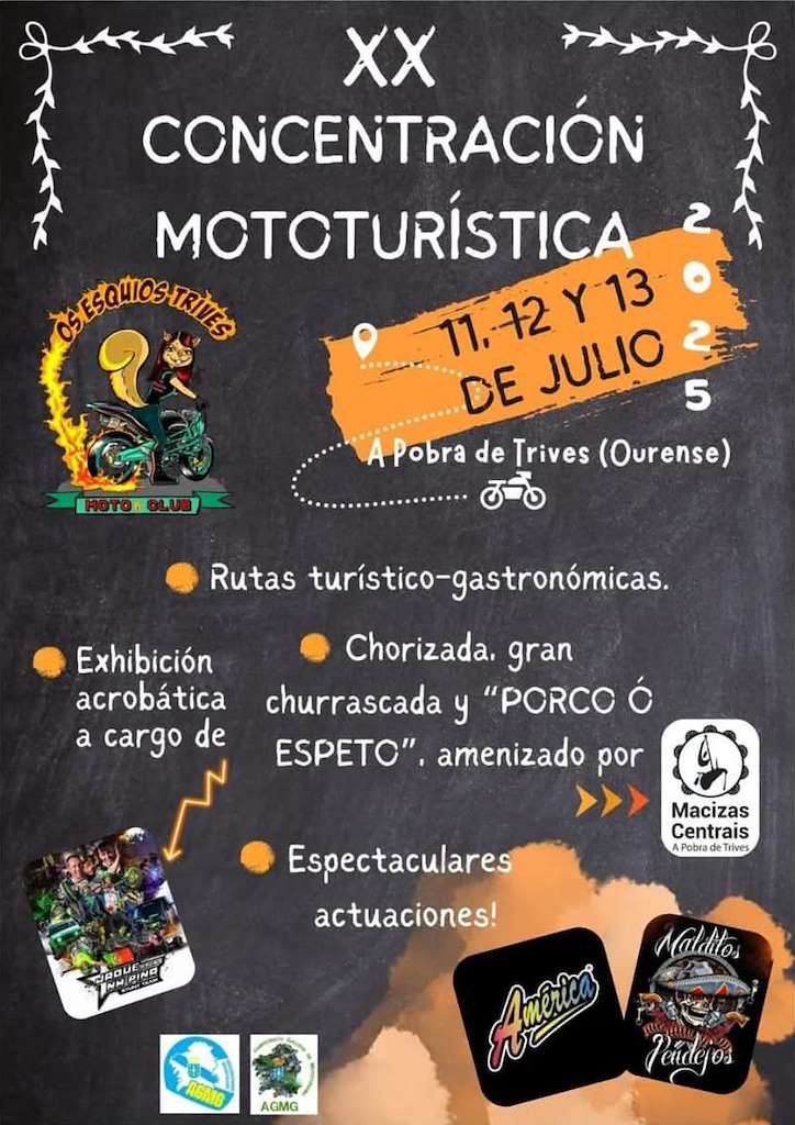 XX Concentración Mototurística (2025) en A Pobra de Trives