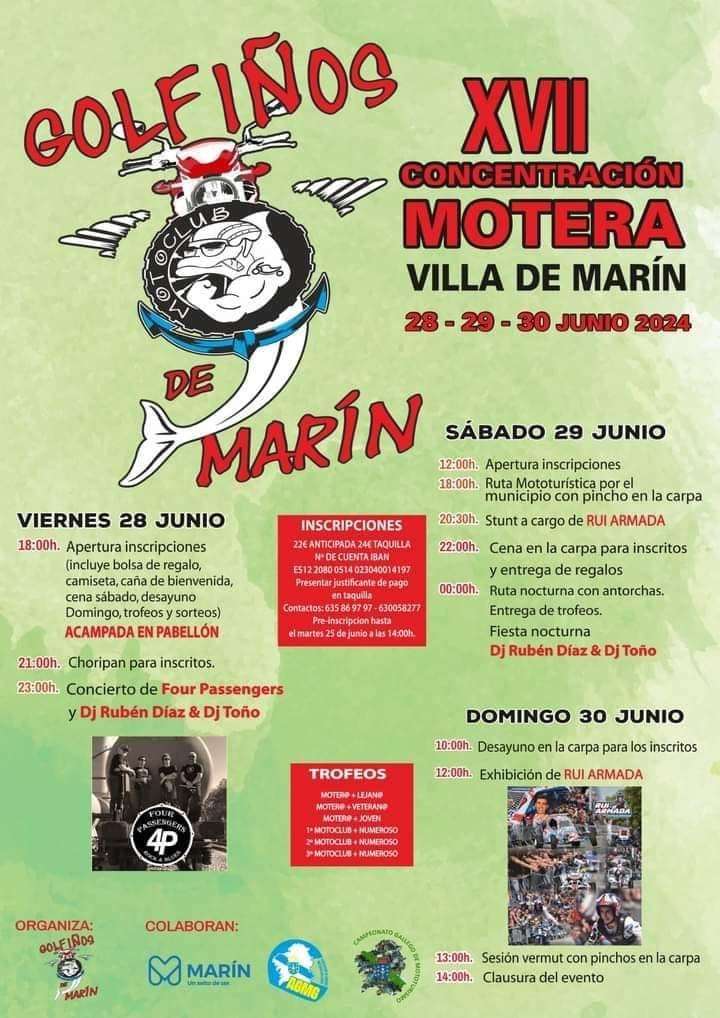 XVI Concentración Mototurística en Marín