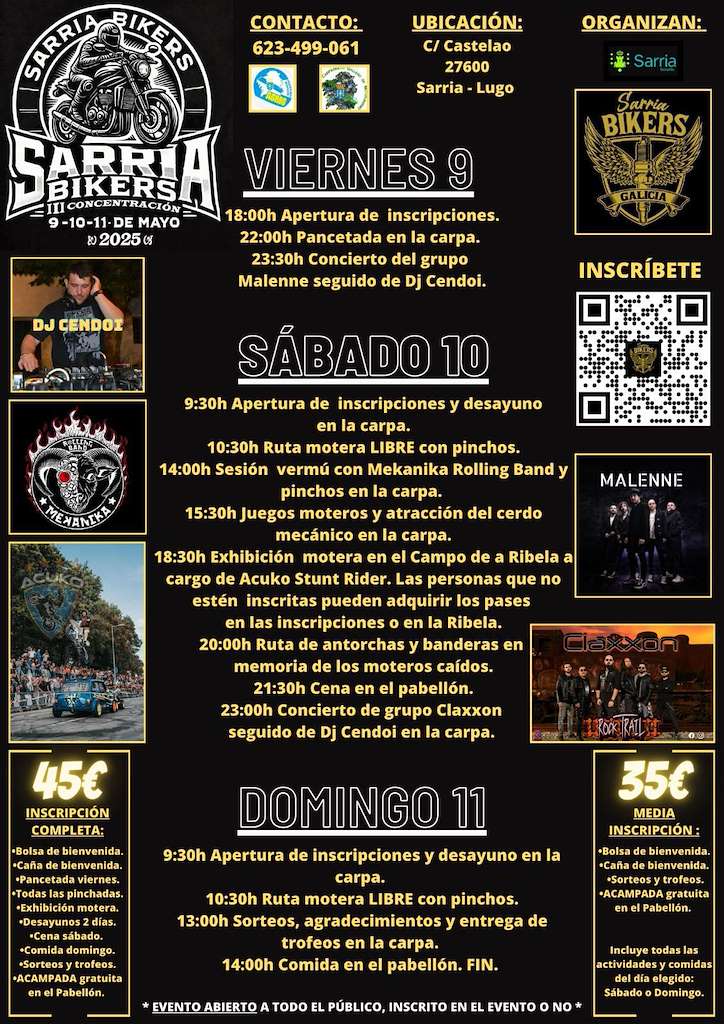 III Concentración Sarria Bikers (2025)