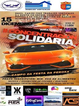 Fechas, información, programa, cartel, imágenes, mapa y ubicación de Concentración Solidaria  en  A Peroxa