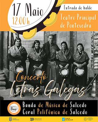 Concerto das Letras Galegas de Salcedo (2026) en Pontevedra