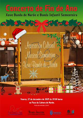 Concierto de Fin de Año en Narón