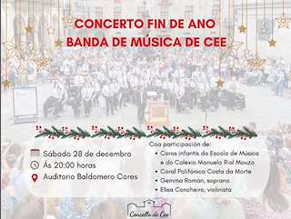 Concierto de Fin de Año (2025) en Cee
