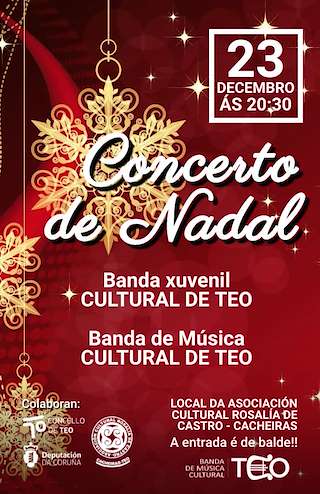 Concerto de Nadal  en Teo