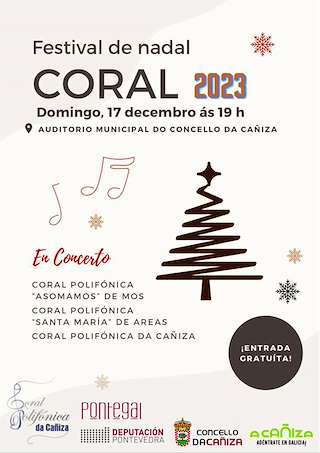 Concierto de Navidad Coral en A Cañiza