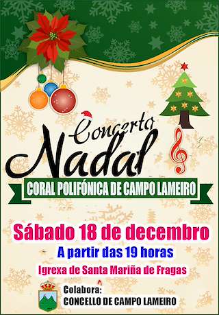 Concierto de Navidad en O Campo Lameiro