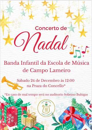Concierto de Navidad en O Campo Lameiro