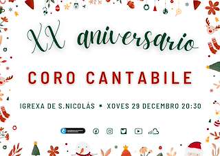 Concierto de Navidad Coro Cantabile en A Coruña