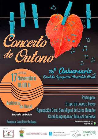 Concerto de Outono en O Rosal