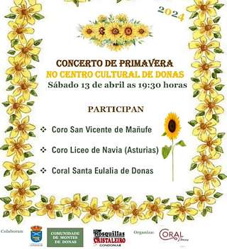 Concerto de Primavera de Donas en Gondomar