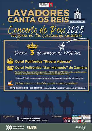 Concierto de Reyes de Lavadores en Vigo