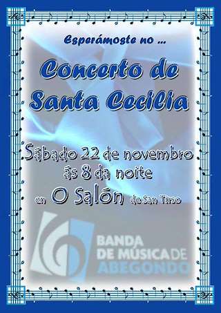 Concerto de Santa Cecilia en Abegondo