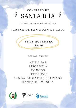 Concerto de Santa Icía de Calo en Teo