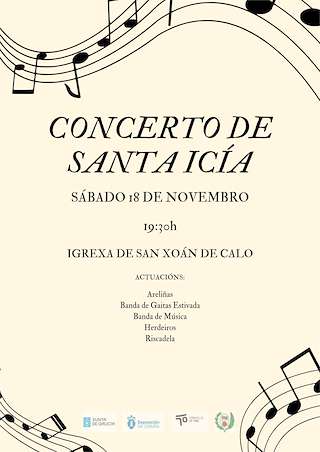 Concerto de Santa Icía de Calo en Teo
