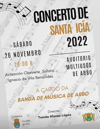 Concerto de Santa Icía en Arbo