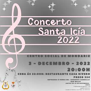 Concerto de Santa Icía en Mondariz