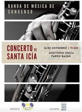 Concerto de Santa Icía en Sanxenxo