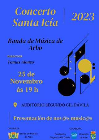 Concerto de Santa Icía en Arbo