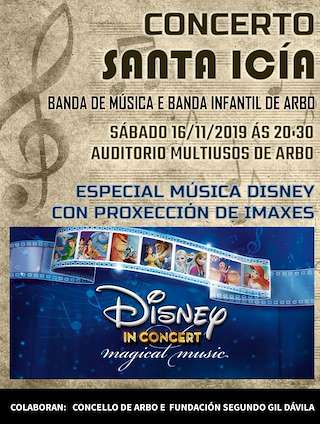 Concerto de Santa Icía en Arbo