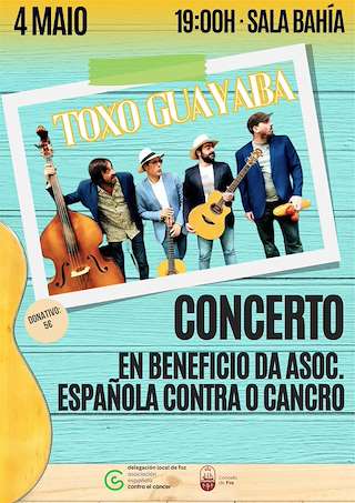 Concerto en Beneficio da Asociación Española Contra o Cancro  en Foz