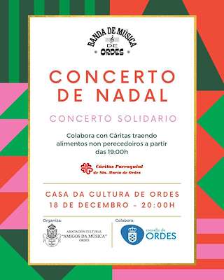 Concerto Solidario de Nadal  en Ordes