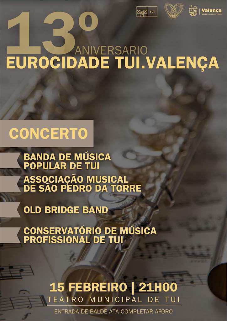 Concerto 13 anos Eurocidade Tui-Valenza
