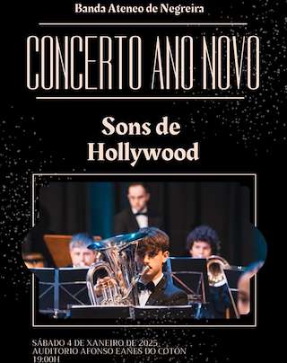 Fechas, información, programa, cartel, imágenes, mapa y ubicación de Concerto Ano Novo  en  Negreira