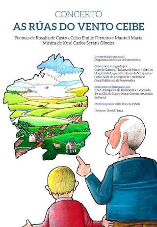 Fechas, información, programa, cartel, imágenes, mapa y ubicación de Concerto As Rúas do Vento Ceibe (2026)  en  Santiago de Compostela