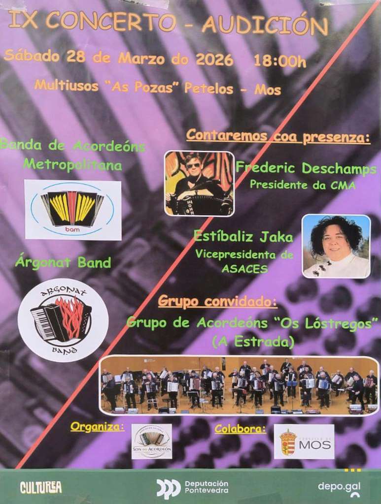 IX Concerto - Audición de Petelos en Mos