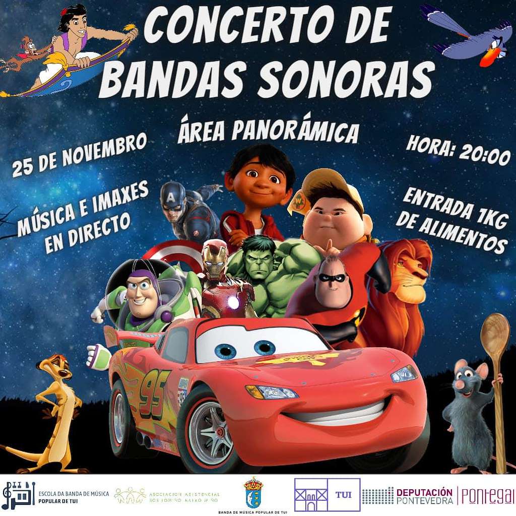 Concerto Bandas Sonoras - Santa Icía en Tui