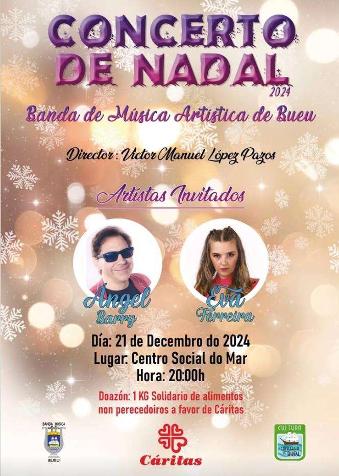 Concerto Benéfico de Nadal  en Bueu