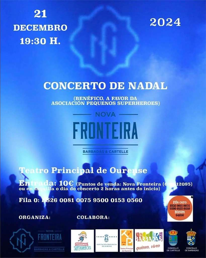 Concerto Benéfico de Nadal en Ourense