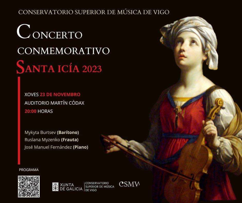Concerto Conmemorativo Santa Icía en Vigo