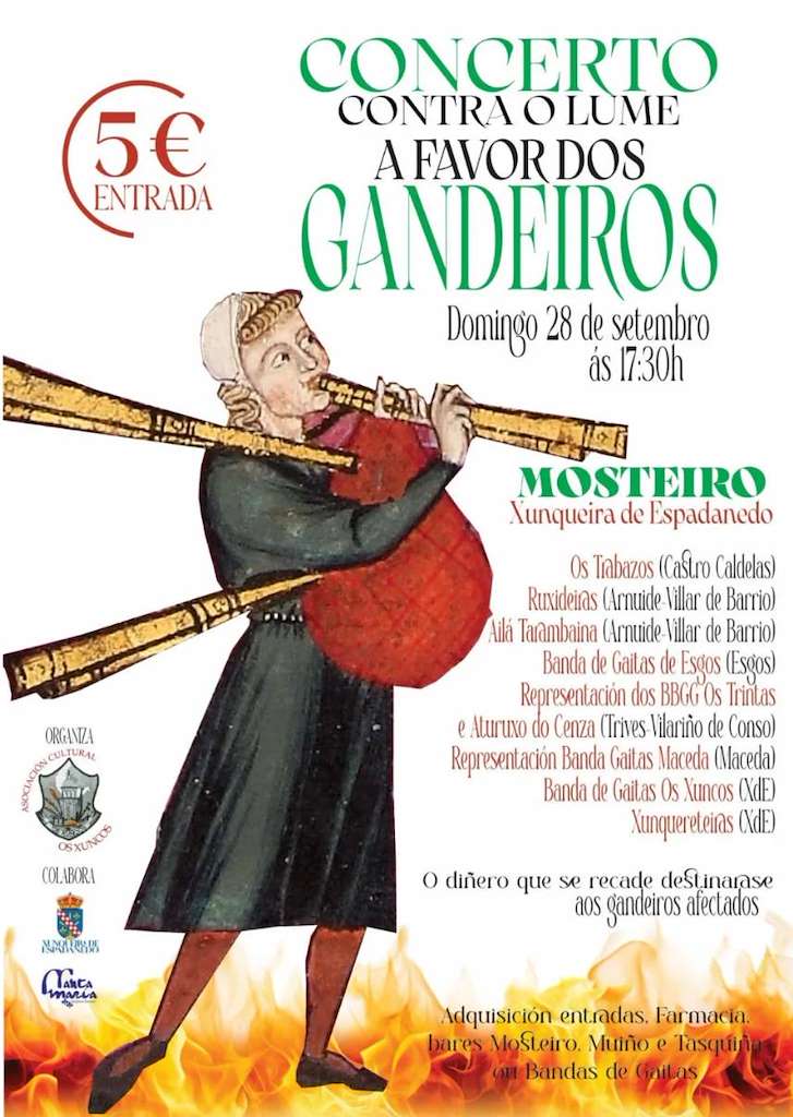 Concerto Contra o Lume a favor dos Gandeiros  en Xunqueira de Espadanedo