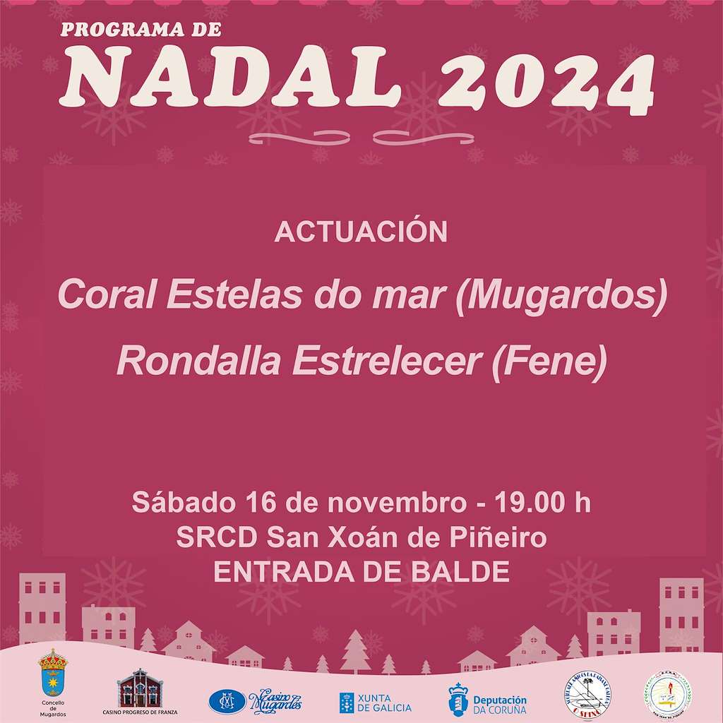 Concerto Coral de Nadal en Mugardos