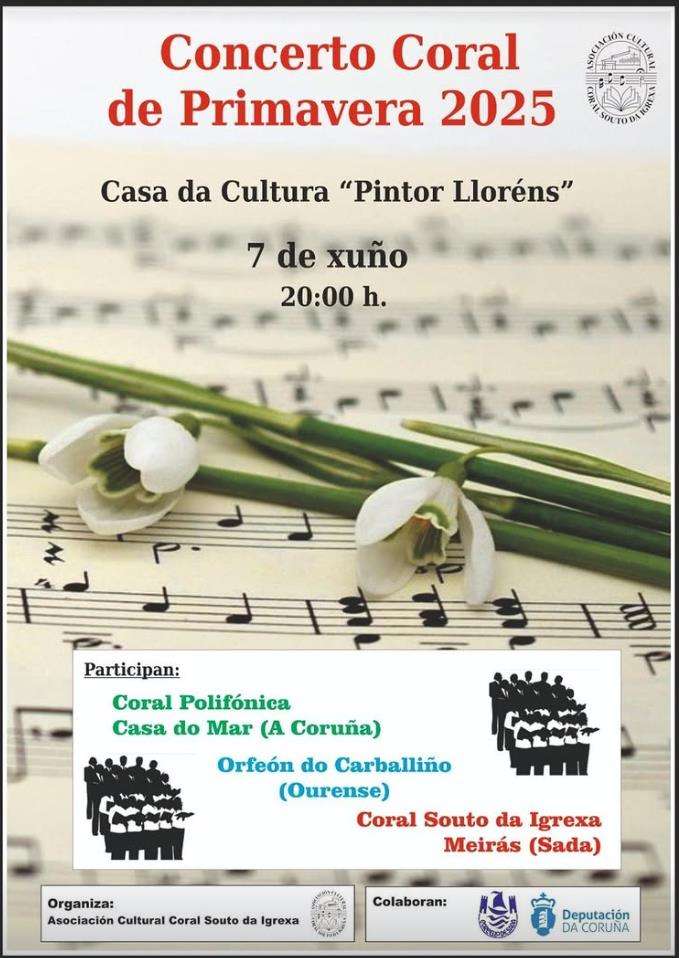 Concerto Coral de Primavera (2025) en Sada