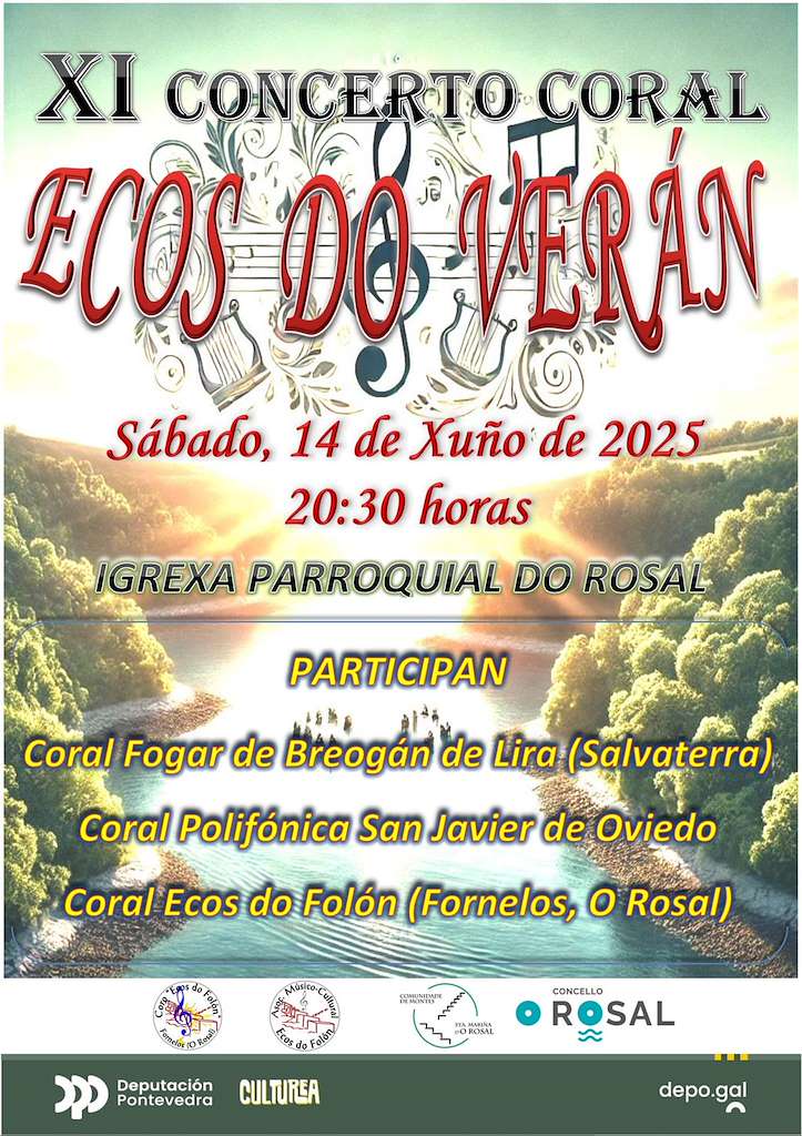 XI Concerto Coral Ecos do Verán en O Rosal